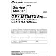 PIONEER GEX-M7047XM Service Manual