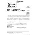 PIONEER DEH6026ZHO2 Service Manual