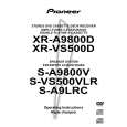 PIONEER XR-VS500D Owners Manual