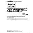 PIONEER DEH-P4650MP-3 Service Manual