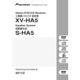 PIONEER XV-HA5/WLXJ Owners Manual