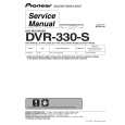 PIONEER DVR-330-S/RAXV Service Manual